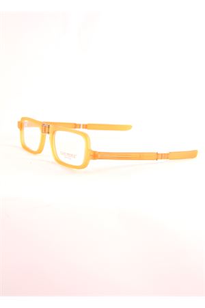 Folding handmade glasses Capri People | PIEG06GIALLOSCURO